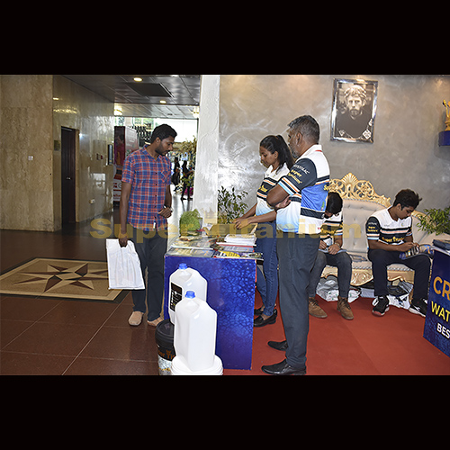 Crystolac super Titanium stall at Construct 2023 Exhibition-BMICH photo